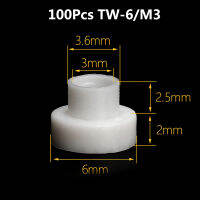 Kliniki M5 M3 M4 5/10/20/50/100ชิ้น M6 M8 M10 M12 M14 M16ปะเก็นสกรูไนล่อนทรานซิสเตอร์รูปปะเก็นขั้นตอน