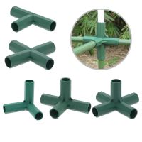 10pcs/set 16MM PVC Fitting 5 Types Stable Support Heavy Duty Greenhouse Frame Building Connector