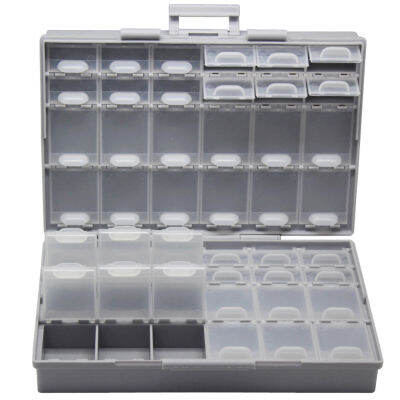 AideTek surface mount Electronics Storage Cases &amp; Organizers plastics compartment tinyassortmt box resistor capacitor BOXALL48