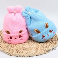 【hot sale】⊕☑☋ C05 Junyeh Cotton Newborn Baby Cashmere Fetal Cap Autumn Winter Girl Boy Woolen Hats Cute Bunny Cartoon Warm Caps For Kids