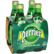 Nước khoáng Perrier có gas lốc 4 chai x 330ml