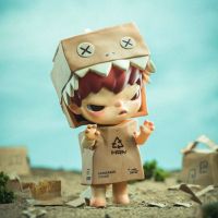 POPMART Hirono Mime Series Blind Random Box Toys Cute Action Anime Figure Kawaii POP MART Mystery Box Model Designer Doll Gift