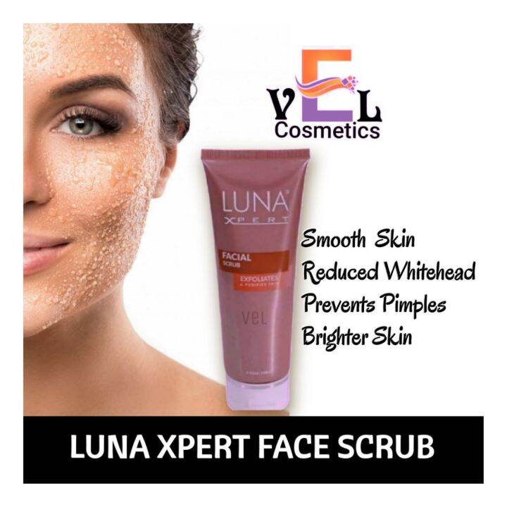 Luna Xpert Scrub Luna Xpert Scrub Muka 100 ml Lazada