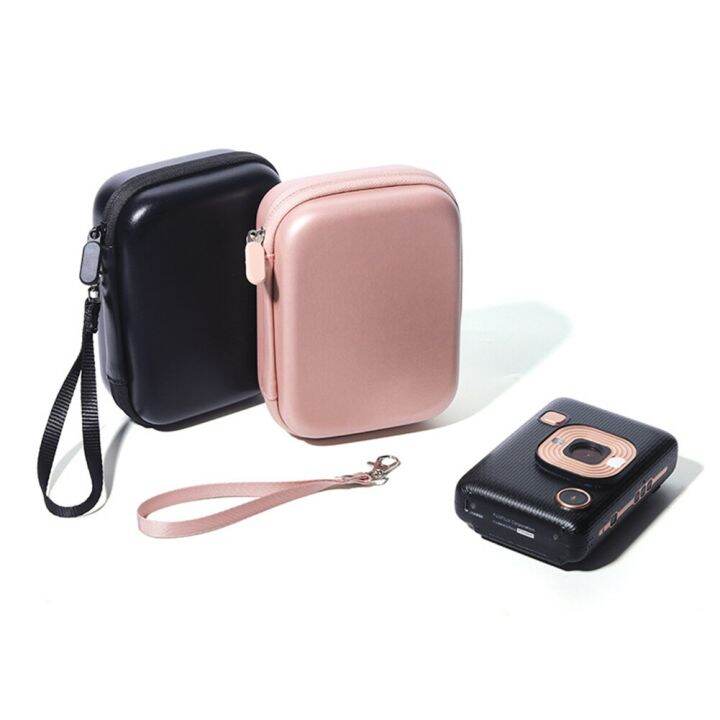 เคสหนัง-pu-แบบแข็งสำหรับ-fujifilm-instax-mini-link-liple-evo-sp-2ใส่กล้องได้ทันทีกระเป๋าเก็บของสำหรับพกพาสำหรับเดินทาง