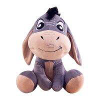 28/38ซม. ดิสนีย์การ์ตูนสีเทา Kawai Eeyore หมอนของเล่นตุ๊กตานุ่มลาสัตว์ตุ๊กตาตกแต่ง Children39; S ของเล่นวันเกิด