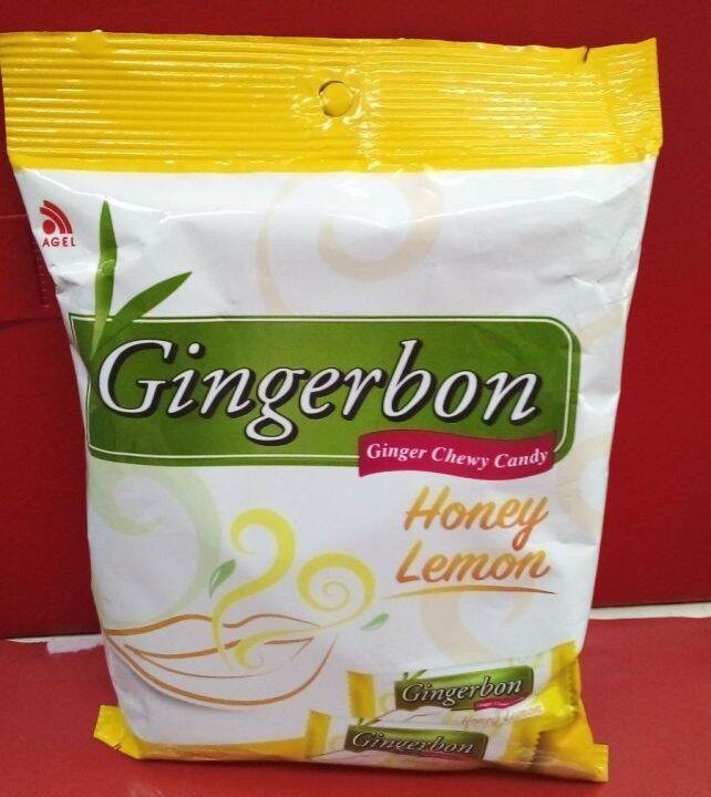 Gingerbon Ginger Chewy Candy Honey Lemon 125G | Lazada PH