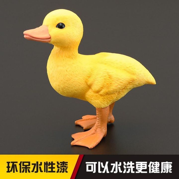 children-simulation-wildlife-animal-toys-simulation-model-yellow-duck-duck-duck-duck-gift-furnishing-articles