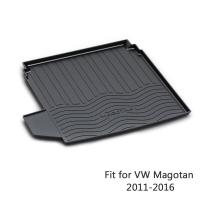 1Set Car Cargo rear trunk mat For VW Magotan B7 2011 2012 2013 2014 2015 2016 Styling Boot Liner Anti-slip mat Accessories