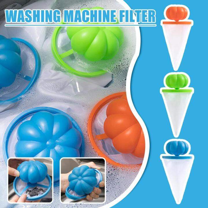 Reusable Washing Machine Filter Hair Lint Catcher Remove Laundry Pet