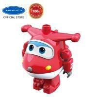 Super Wings Medium Blocks H h Value F ure - Jett  ตัวต่อ ซุปเปอร์วิงส์ ขนาดกลาง - เจ็ท สีแดง ของเล่นเด็ก(ถ้าไม่ได้ระบุ ราคาต่อ1ชิ้นนะค๊ะ) ( สอบถามรายละเอียดทักแชทนะคะ )