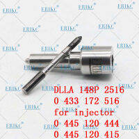 Erikc DLLA148P2516ดีเซลหัวฉีดน้ำมันเชื้อเพลิงหัวฉีด dlla 148จุด2516อุปกรณ์ฉีด0 43. 3 172 516สำหรับ 0 445 120 415