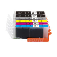 หมึกเทียบเท่า ทุกสี 1 ชุด (6ตลับ) for Canon PGI-750 CLI-751 ink cartridge for Canon PIXMA IX6770 / MG5570 / IX6870 / IP8770 / IP7270 / MG7170 IX6770