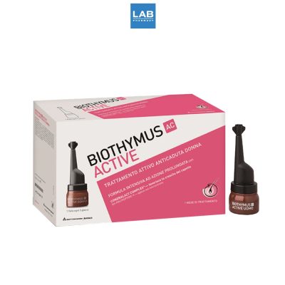 Biothymus AC Active Anti Hair loss treatment for Women-Vials  5x3.5 ml. - เซรั่มบำรุงเส้นผมและหนังศีรษะ  ลดผมร่วง