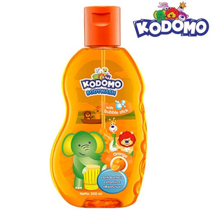 KODOMO SHOWER GEL ORANGE/STRAWBERRY BOTOL 200ML Lazada Indonesia