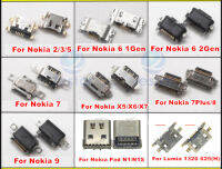 10Pcs USB แท่นชาร์จพอร์ต FPC Connector สำหรับ Nokia Lumia 1320 235 6 77Plus 8 9 X6X7 N1 N1S