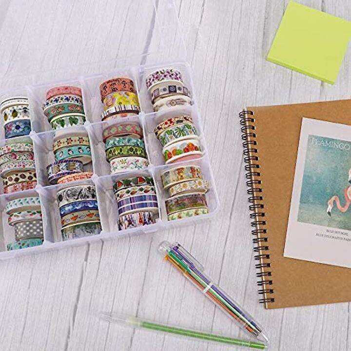 15grid-storage-jewelry-scrapbook-needle-thread-detachable-plastic