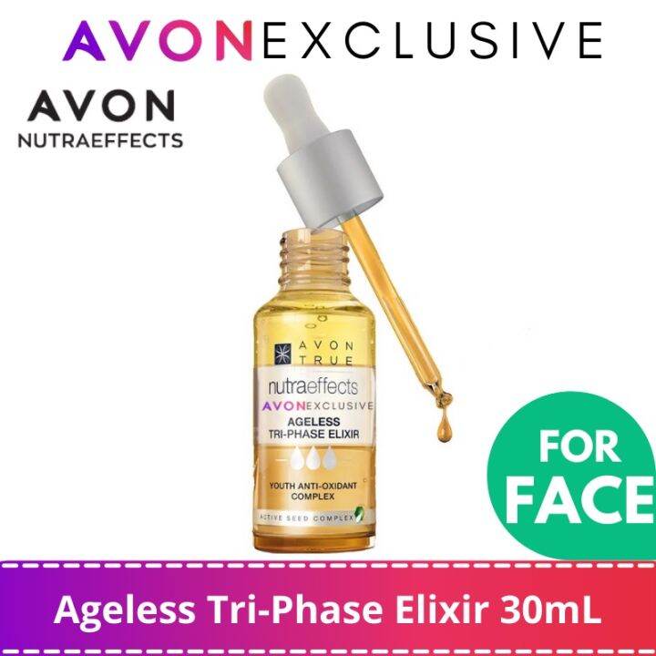 AVON True Nutra Effects Ageless TriPhase Elixir 30mL / Facial Serum