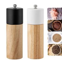 Mini Manual Pepper Grinder Wooden Salt amp; Pepper Mill Multi Purpose Cruet Kitchen Tool With Ceramic Grinder for Kitchen Household