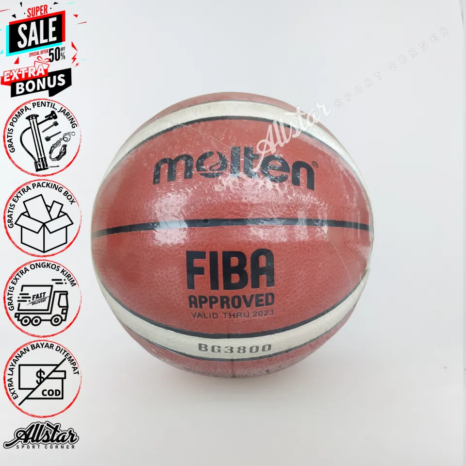 Bola de Basquete Molten BG3800 Basketball FIBA Approved