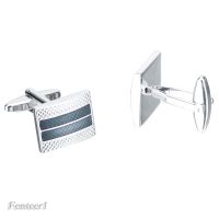 [FENTEER1] Geometric Wedding Business Classic Cufflinks for Men Unique Cufflink Pairs