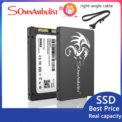 ลด 50% (พร้อมส่ง)Somnambulist ฮาร์ดไดรฟ์ภายใน SSD HDD 2.5 960GB 1TB 2TB HD SATA3 สําหรับแล็ปท็อป(ขายดี)