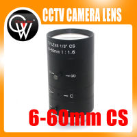 New 6-60mm 13" CS CC Lens IR F1.6 Manual Zoom Manual Iris CS MOUNT for IP CC CCD Camera BOX USB CAMERA