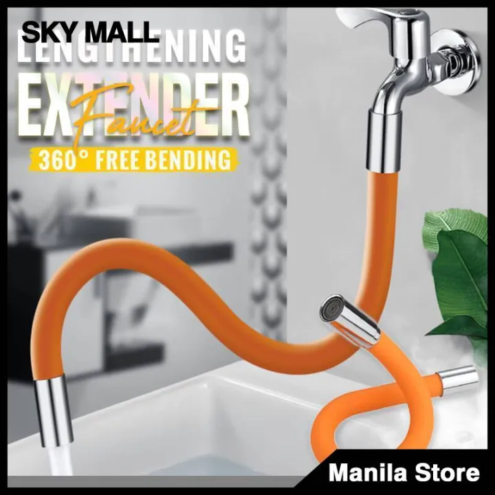 Faucet Extension Hose 360 Degrees Rotation Splashproof Universal