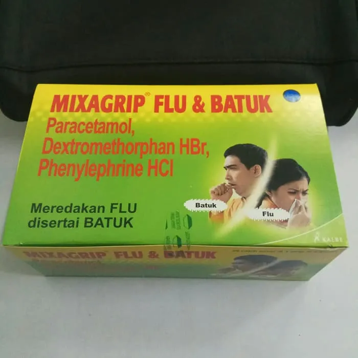 Mixagrip Flu Dan Batuk Box Isi Strip Lazada