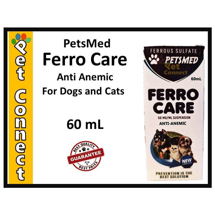 Ferro Care Petsmed Iron Supplement for Dogs and Cats Anti Anemic Ferric