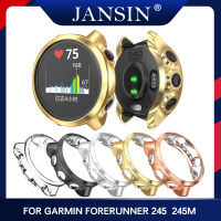 Soft TPU สำหรับ Garmin สมาร์ทวอท์ชฝาครอบป้องกันเคสกันกระแทกสำหรับ Garmin Forerunner 245 / 245M