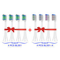 8PCS Toothbrush Heads for Philips Sonicare Diamond Clean Replacement Heads Fit HX369 Series Electric Toothbrush