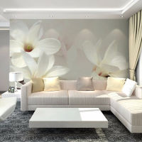 【❂Hot On Sale❂】 shang815558 Custom 3d วอลล์เปเปอร์รูปภาพทิวทัศน์สำหรับผนัง3d Magnolia วาดภาพฝาผนังพื้นหลังทีวีห้องนอนการตกแต่งบ้านวอลล์เปเปอร์ Wallcoverings