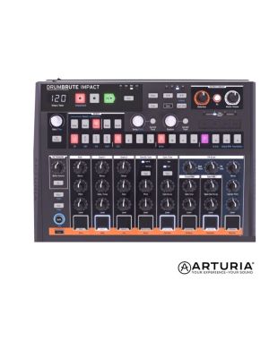 Arturia  Drumbrute Impact ดรัมแมชชีน Drum Machines พร้อมเสียงกลอง 10 แบบ 64 สเต็ปแพทเทิร์น มีเอฟเฟค Distortion + ฟรี อแดปเตอร์ 12V