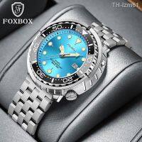 ⌚ นาฬิกา FOXBOX 0024 cross-border electricity man three needle calendar quartz watch waterproof wrist steel belt business