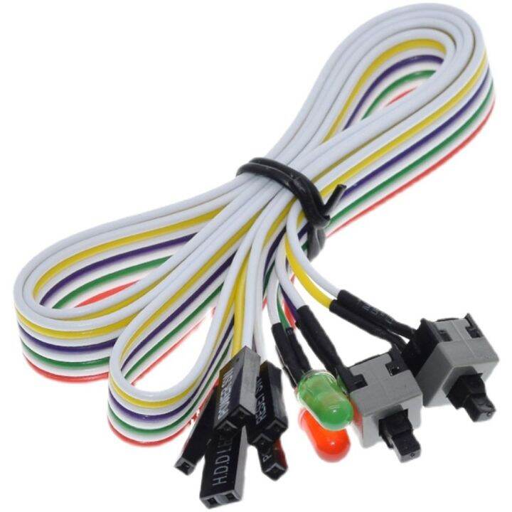 MNLXM 68CM Slim Original On Off Reset On/Off/Reset Power Cord with LED