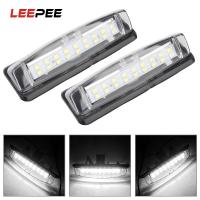 ไฟป้ายทะเบียน Led 2ชิ้นสำหรับ Mitsubishi Colt Plus Grandis 2003 ~ Canbus ไม่มีข้อผิดพลาดไฟหมายเลขรถยนต์