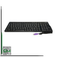 KEYBOARD PS2 M700 PS2 TH/EN BLACK (หัวกลมเท่านั้น) แป้นพิมพ์หัวกลม /คีย์บอร์ดหัวกลม ไทย- อังกฤษ สำหรับคอมพิวเตอร์ ชนิด หัวเสียบแบบกลมอย่างเดียว (PS2)