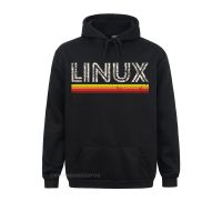 Men Linux Ubuntu Unix Linus Computer Sweater Cotton Vintage Homme 3D Print Pullover Hoodie Kawaii Clothes Size XS-4XL