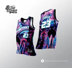 NEW LAKERS FLORAL FULL SUBLIMATION HG CONCEPT JERSEY