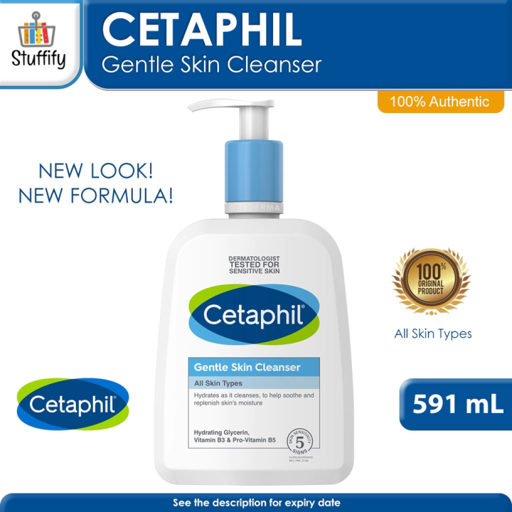 Cetaphil Face Wash, Hydrating Gentle Skin Cleanser for Dry to Normal
