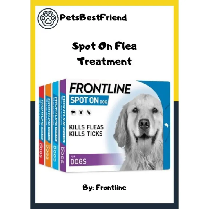 FRONTLINE SPOT ON FLEA TREATMENT PER BOX Lazada PH