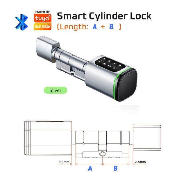 tuya-รหัสผ่านดิจิตอลแอป-rfid-การ์ดบลูทูธล็อกกระบอกสูบ-ttlock-wifi-รีโมทคอนโทรล-keyless-อิเล็กทรอนิกส์ดิจิตอลประตูล็อคอัจฉริยะ