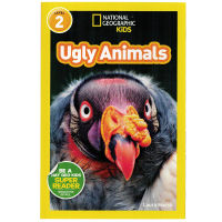 English original picture book National Geographic Kids Level 2: ugly animals national geographic classification reading childrens Popular Science Encyclopedia English childrens book