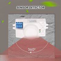 】【、 5.8Ghz HF System LED Microwave 360 Degree Motion Sensor Light Switch Body Motion Detector