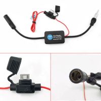 【Cw】KUNFINE Universal Auto Car Radio FM Antenna Signal Booster Amplifier for Marine Car Vehicle Boat RV 12V Signal Ante. Na Enhance