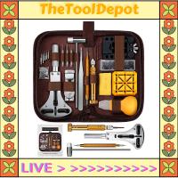 TheToolDepot อุปกรณ์ซ่อมนาฬิกา149ชิ้นนาฬิกาเครื่องมือเปลี่ยนสายนาฬิกาข้อมือชุดเครื่องมือสปริงบาร์นาฬิกาเครื่องมือซ่อมแซม