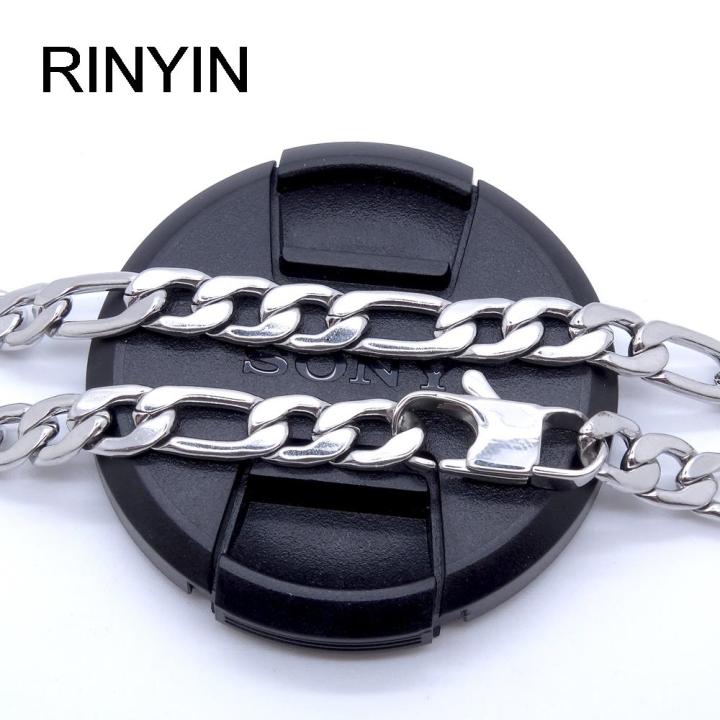 cw-6-8-mm-customize-length-mens-high-quality-stainless-steel-necklace-figaro-chain-fashion-jewerly-hot-sale-factory-offer