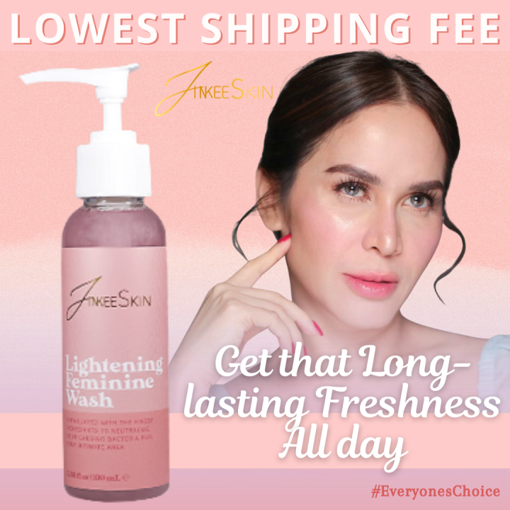 [MAGNESIUM PH] JINKEE SKIN LIGHTENING FEMININE WASH CLEANSING