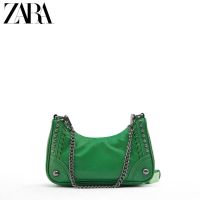 Zara2022 ใหม่ กระเป๋าสะพายไหล่ เมสเซนเจอร์ สายโซ่ สําหรับผู้หญิง