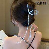 FANYIN Geometry Tassel Hair Clip สําหรับผู้หญิงล่าสุด Flash Drill Shark Clip Hairpin Female